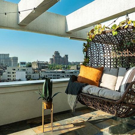 Qult - Up In The Sky Apartment บูคาเรสต์ ภายนอก รูปภาพ