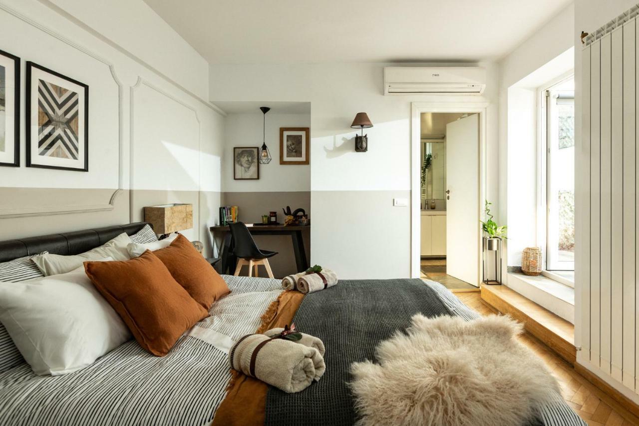 Qult - Up In The Sky Apartment บูคาเรสต์ ภายนอก รูปภาพ